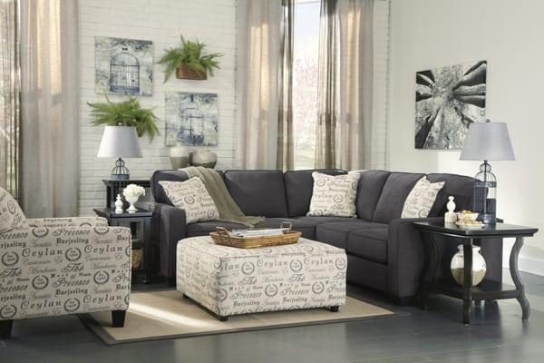 Alenya Charcoal Sectional