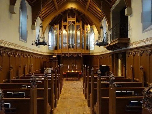 The Elizabeth Chapel of the House of Hope Presbyterian Church in Saint Paul, Minnesota.