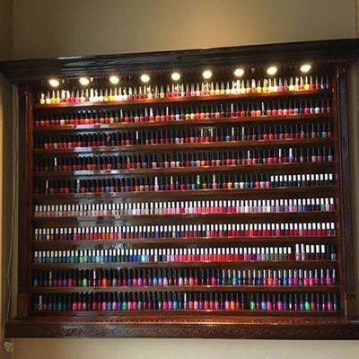 Nova Nails & Spa Salon Yorkville Interior Nail Polish