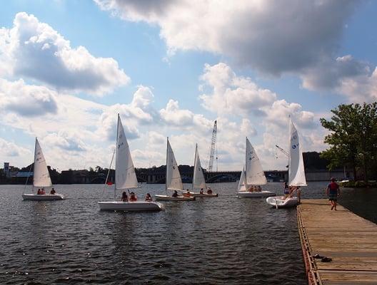 Great afternoon of sailing!