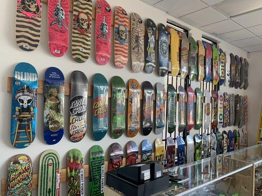 Decks are in all sizes and brands!