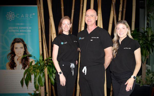 CARE Esthetics New Orleans - Erin Primeaux, Dr. Paul Primeaux & Emily Lacour, NP