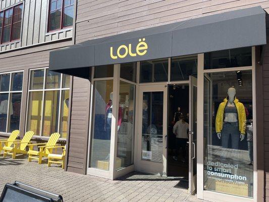 Lole storefront