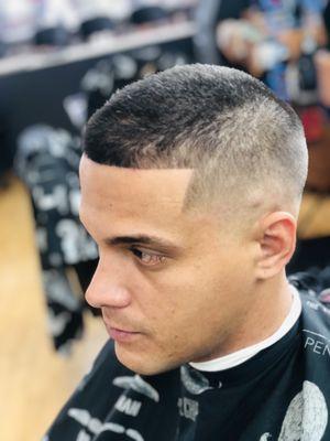 High skin fade