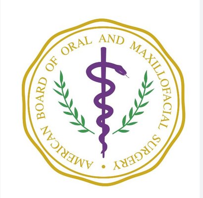 American Board of Oral & Maxillofacial Surgery. Highest certification for an  Oral Surgeon!