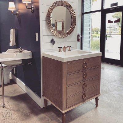 Different vanities to choose from.