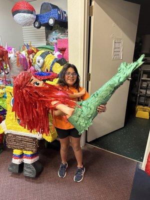 Humongous piñatas!