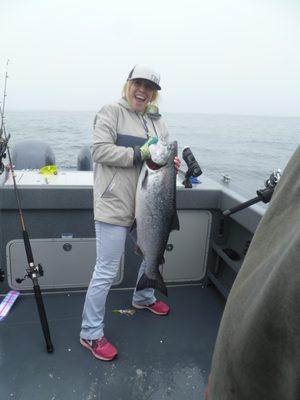 Nice chinook salmon!