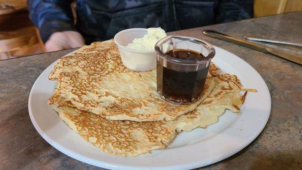 Sourdough pancakes