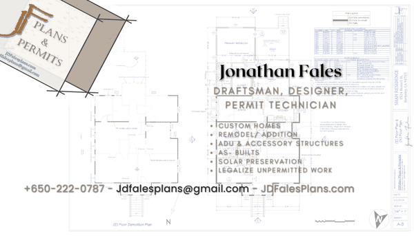 JDFales Plans & Permits Business Card