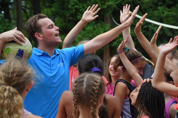 We are the only gymnastics camp that prepares its staff with pre-camp and summer-long education by experts in child development.