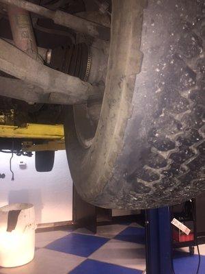 Cross Arm / Ball Joint repair on Suburban