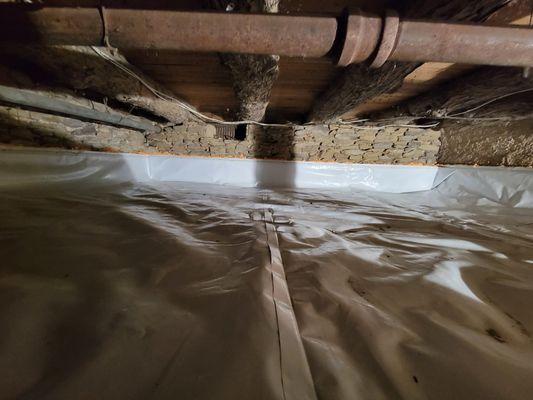 Crawlspace Encapsulation/Vapor Barrier Installation