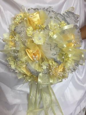 Custom silk bouquet