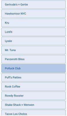 Part 2 of the Vendor Line up