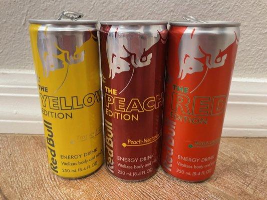 Love the red bull energy drinks