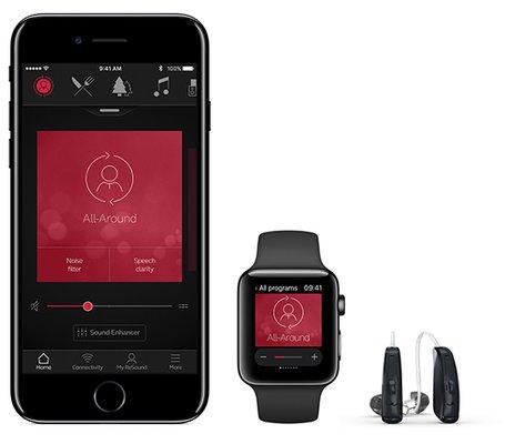 iPhone & Smart Watch Compatible Hearing Aids