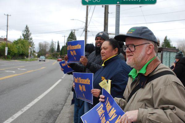 Stop the cuts at the Veterans Administration Hospital in Seattle