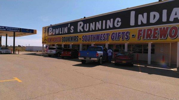 Bowlin's Running Indian at Alamogordo