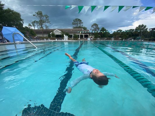 Swim School Student