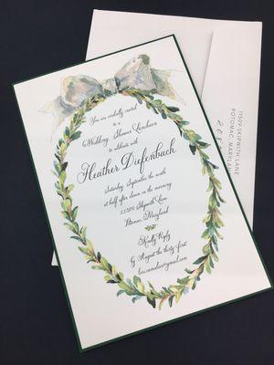 Bridal party invitations lots of styles onsite and printed onsite