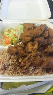 Brown stew chicken