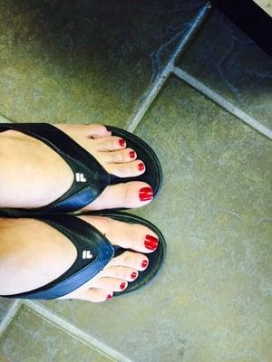 My pedi