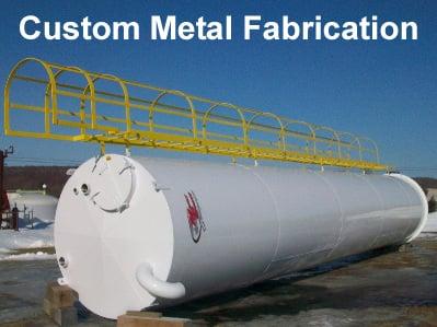 Metal Fabrication Services, including bending, rolling, shearing, grinding, and welding