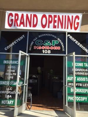 Grand Opening in Gardena, CA