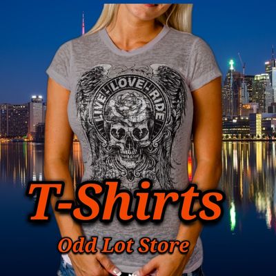 Ladies Biker T-Shirts 100s to choose from