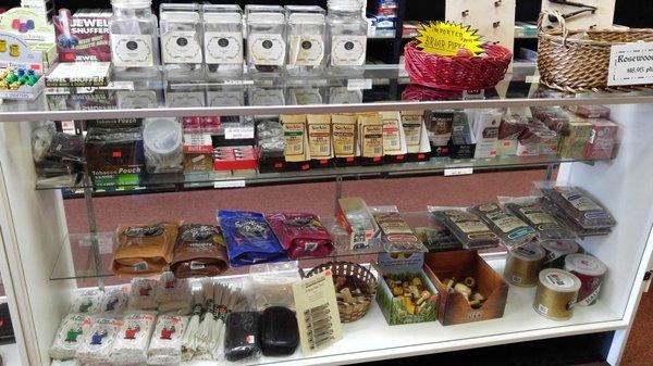 Find pipe tobaccos and accessories here.