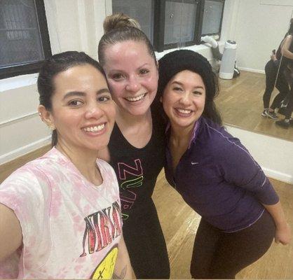 Zumba class in Midtown NY