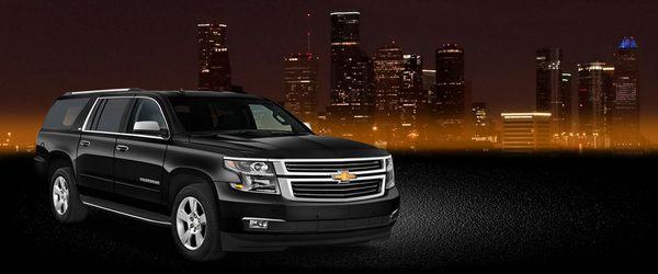 Houston airport car service SUVs