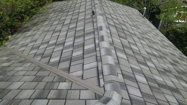 Metal shingles