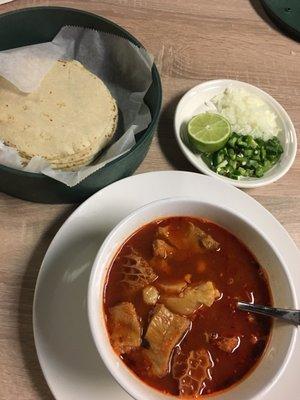 Menudo soup