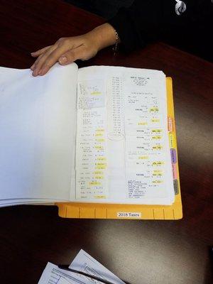 How your tax record should be organized