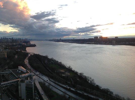 River view from the 27th floor