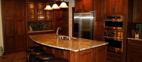 Customized Kitchen and Cabinets from Columbia Showcase