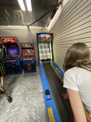 Ski ball and other games!