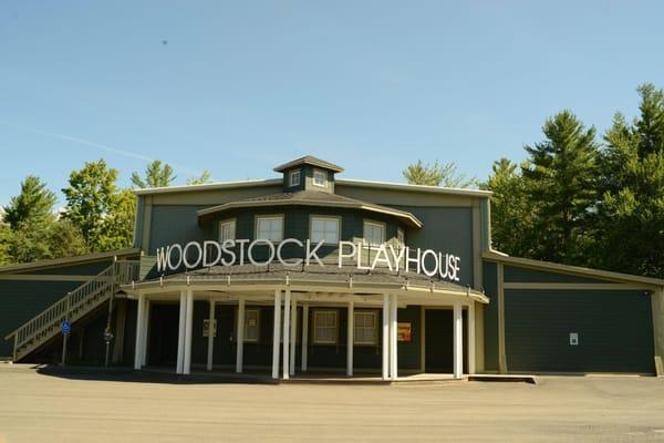 Facade of the Woodstock Playhouse