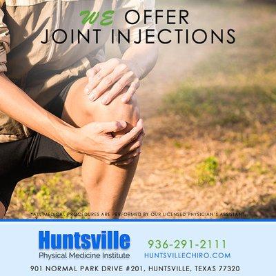 Physical medicine services Huntsville TX. Huntsville Physical Medicine Institute: 936-291-2111. -OR- www.huntsvillechiro.com