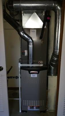 Lennox 80% HVAC System Changeout: Photo 2 of 3.