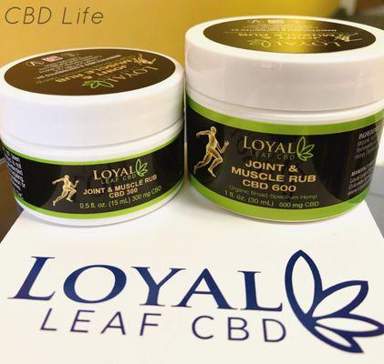 Loyal Leaf Joint & Muscle Rub is back, in a 300mg and 600mg!