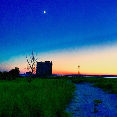 Lighthouse at the end of the islip