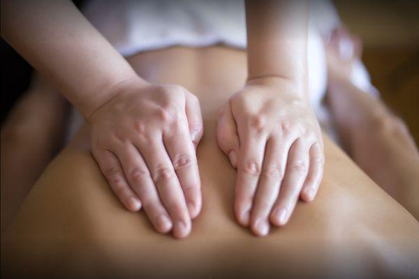 Swedish Massage to relieve pain, muscle tightness, increase circulation, promote relaxation