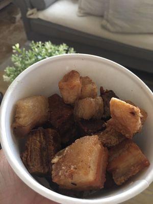 Crispy pork belly