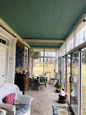 Interior Painting Services refreshed this Sunroom.