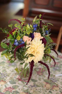 Bride's bouquet, Oct. 2016