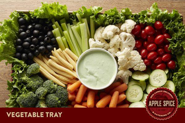 Crisp veggies with our signature Ranch dip is a crowd favorite