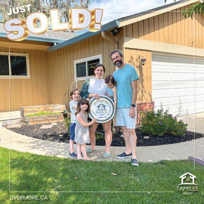 Another happy Familee that purchased a home with us!